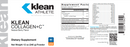 klean collagen+c douglas labs label