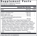 klean focus douglas labs supplement facts