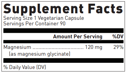 Klean Magnesium (Douglas Labs) supplement facts