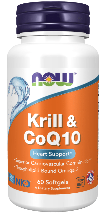 Krill Oil & CoQ10 (NOW) Front