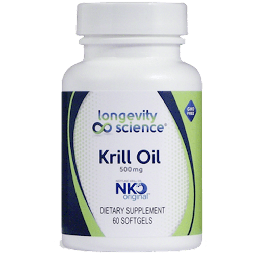 Krill Oil 500 mg (Longevity Science) 