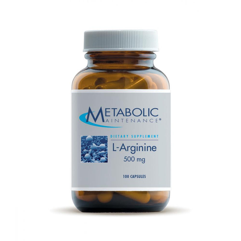 L-Arginine 500 mg (Metabolic Maintenance) Front
