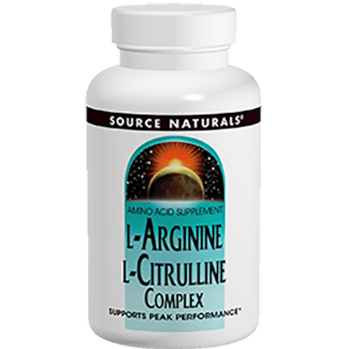 L-Arginine L-Citrulline Complex (Source Naturals) Front