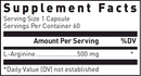 l-arginine douglas labs supplement facts