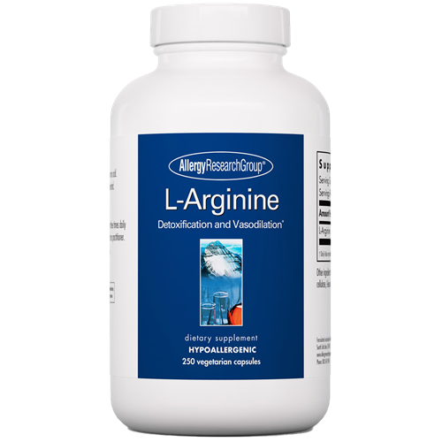 L-Arginine 500 mg 250ct (Allergy Research Group)