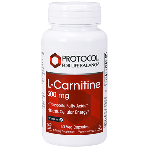 L-Carnitine 500 mg (Protocol for Life Balance)