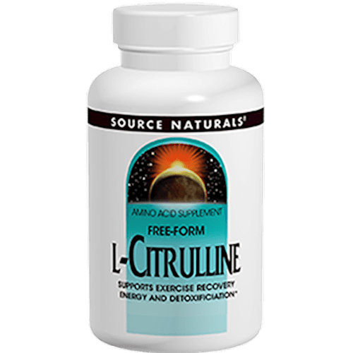 L-Citrulline 500 mg (Source Naturals) Front