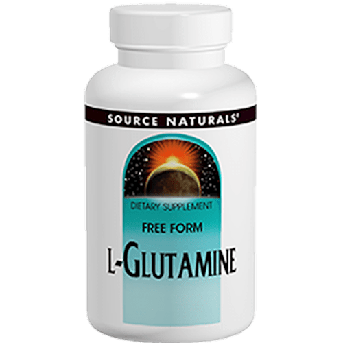 L-Glutamine Powder (Source Naturals) Front