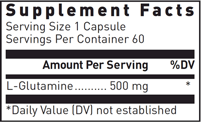 L-Glutamine (Douglas Labs) supplement facts