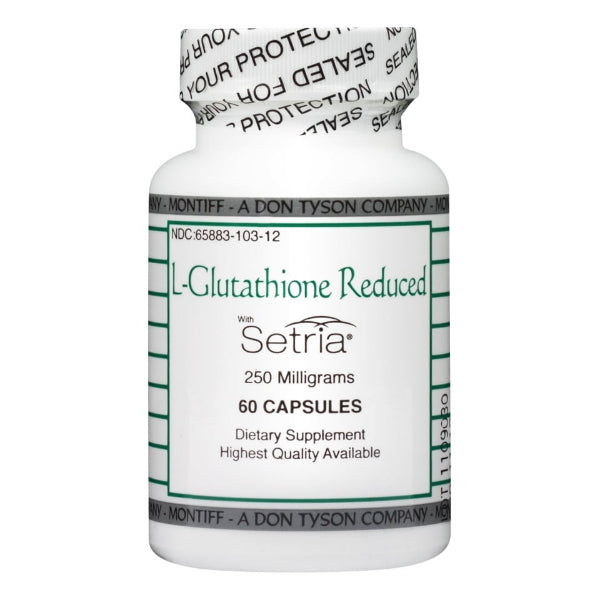 l-glutathione reduced 250 mg montiff