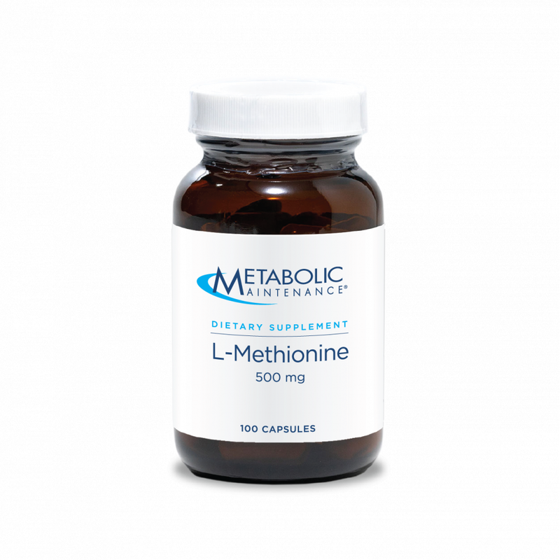 L-Methionine 500 mg (Metabolic Maintenance) Front