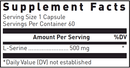l-serine douglas labs supplement facts