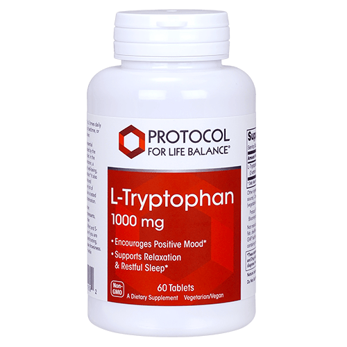 L-Tryptophan 1000 mg (Protocol for Life Balance)