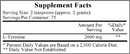 l-tyrosine (ecological formulas) supplement facts
