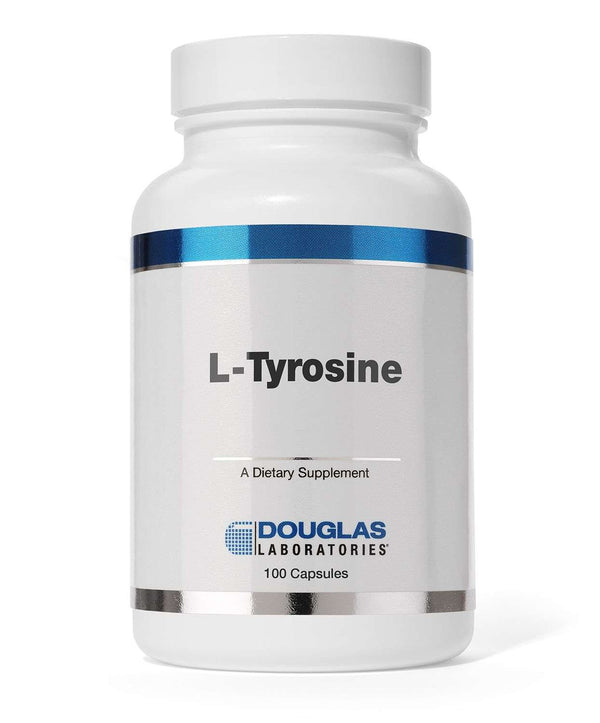 L-Tyrosine 500 mg. (Douglas Labs) Front