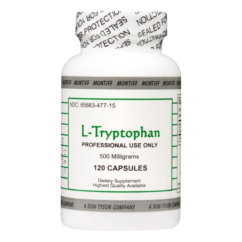L Tryptophan 500 mg 120 Capsules Montiff