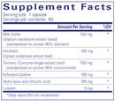 LVR formula pure encapsulations supplement facts