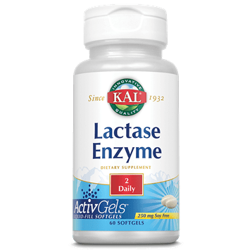 Lactase ActiveGels 250 mg (KAL) Front