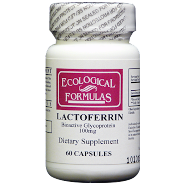 Lactoferrin 100 mg (Ecological Formulas) Front