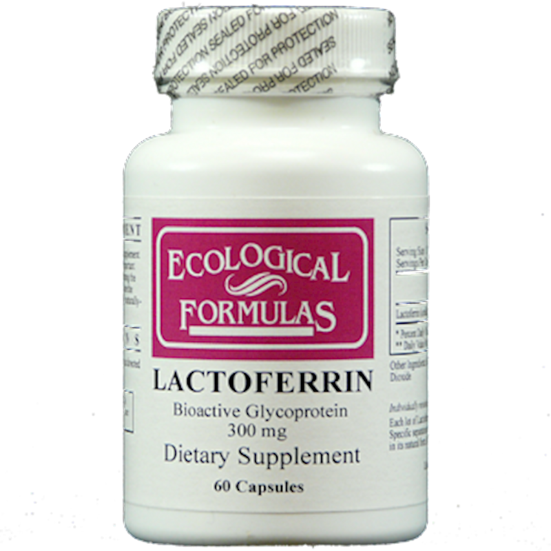 Lactoferrin 300 mg (Ecological Formulas) Front