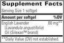 lavela ws 1265 (integrative therapeutics) supplement facts