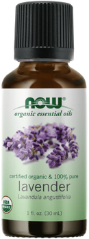 lavender oil (now organic essential oils)