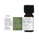 organic lavender essential oil aura cacia label