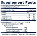 lecithin (life extension) supplement facts