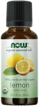 lemon oil (now organic essential oils)