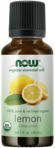 lemon oil (now organic essential oils)