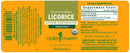 licorice herb pharm label