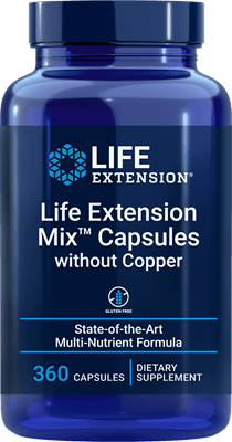 life extension mix capsules without copper