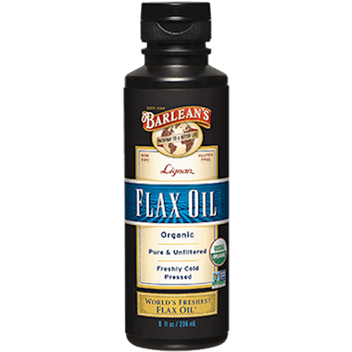 Lignan Flax Oil (Liquid) 8oz (Barlean's Organic Oils)