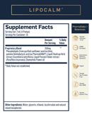 Lipocalm (Quicksilver Scientific) Supplement Facts