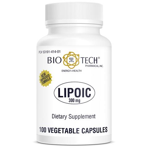 Lipoic 300 mg (Bio-Tech Pharmacal) Front