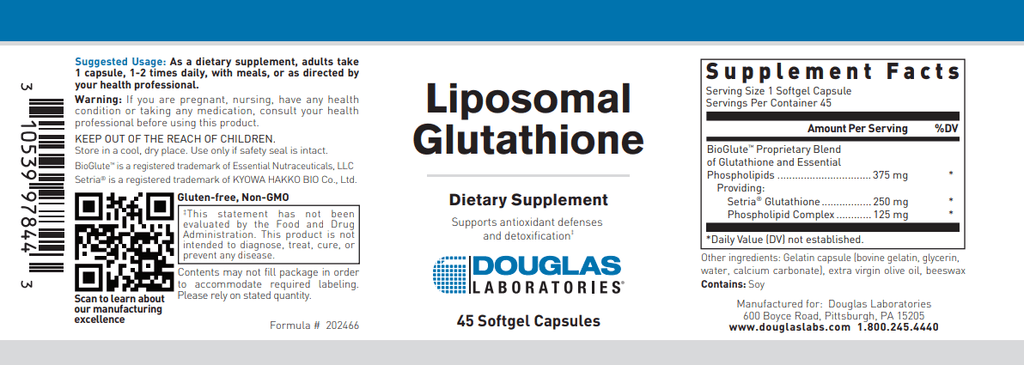 Liposomal Glutathione Liposomal Glutathione