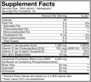 liposomal vitamin c liquid codeage supplement facts