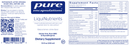 liquinutrients pure encapsulations label