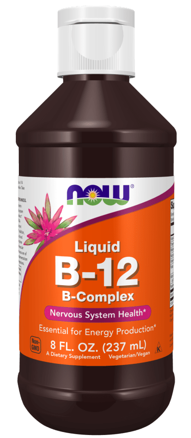 Liquid B-12 (B-Complex) (NOW) Front