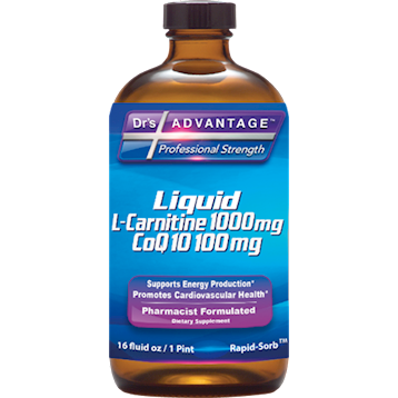 Liquid L-Carnitine CoQ10 (Drs Advantage) Front