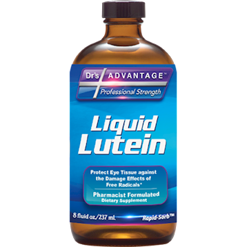 Liquid Lutein Supplement (Drs Advantage) Front