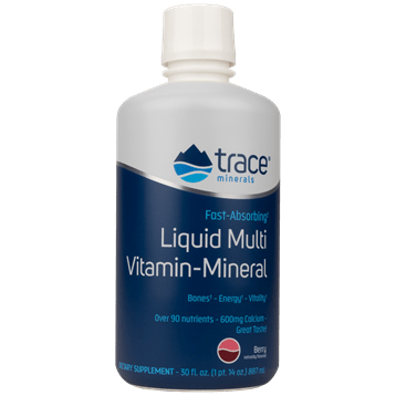 Liquid Multi Vitamin-Mineral Berry Trace Minerals Research