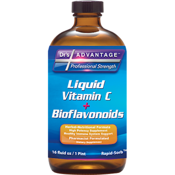 Liquid Vitamin C + Bioflavanoids (Drs Advantage) Front