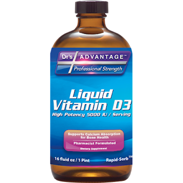 Liquid Vitamin D3 (Drs Advantage) Front