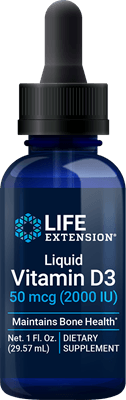 liquid vitamin d3 (life extension)