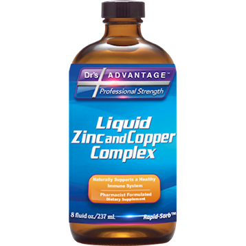 Liquid Zinc + Copper Complex (Drs Advantage) Front