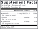 calcium | magnesium | vitamin d3 douglas labs supplement facts