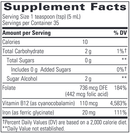 liquid iron apple cinnamon (integrative therapeutics) supplement facts