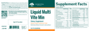 liquid multi vite min genestra label