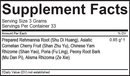 liu wei di huang wan bio essence health science supplement facts